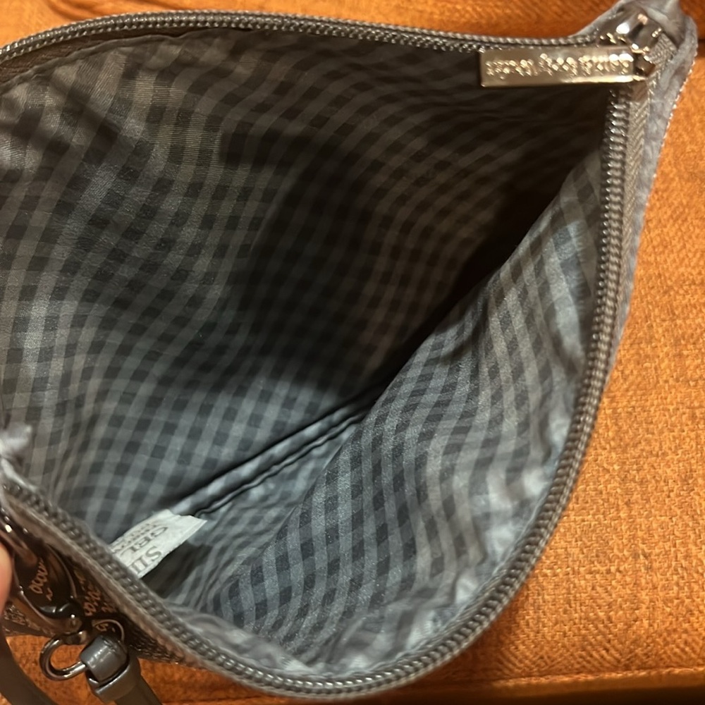 Bath & Body Works gray sequined bag wristlet - Picture 5 of 8
